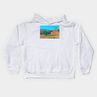 Tuscan Farm Village Kids Hoodie